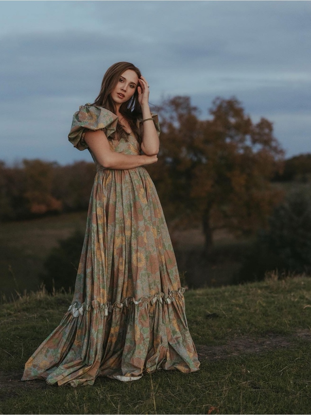 Free People Floral Maxi Dress New With Tags